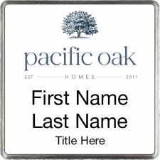 (image for) Pacific Oak Homes Square Executive White badge