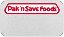 (image for) Pak 'n Save Foods Silver Logo Only Badge