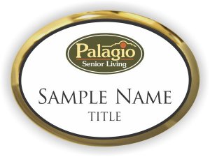 (image for) Palagio Senior Living Oval Executive Gold Other badge