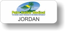 (image for) Palm Harbor Medical White Badge