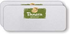 (image for) Panera Bread Silver Logo Only Badge - Pack of 25