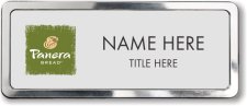 (image for) Panera Bread Silver Polished Frame Prestige Badge