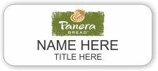 (image for) Panera Bread White Badge