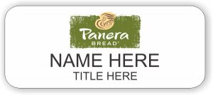 (image for) Panera Bread White Badge