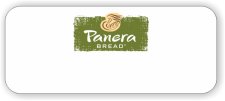 (image for) Panera Bread White Logo Only Badge