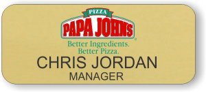 (image for) Papa John\'s Gold Badge