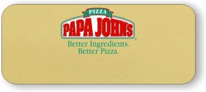 (image for) Papa John\'s Gold Badge Logo Only