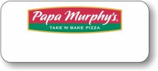 (image for) Papa Murphy's White Badge Logo Only