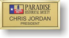 (image for) Paradise Historical Society Gold Executive Badge