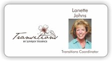 (image for) Paradux Media Group (Lovejoy Hospice Transitions) White Photo ID Badge