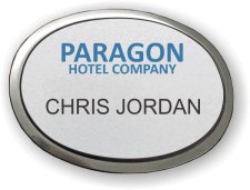 (image for) Paragon Hotel Company Silver Oval Executive Badge