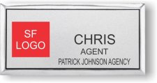 (image for) Patrick Johnson SF Agency 3 Line Executive Silver Badge