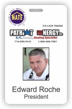 (image for) Patriot Energy HVAC Photo ID Vertical badge