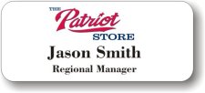 (image for) Patriot Store White Badge