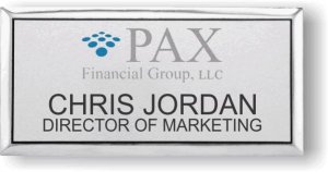 (image for) PAX Financial Group Silver Executive Badge