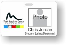 (image for) Peak Specialty Group Photo ID Badge