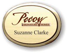(image for) Pecoy Signature Homes Executive Oval Gold Badge