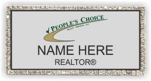 (image for) People\'s Choice Realty Services LLC Silver Bling Badge