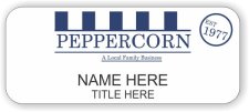 (image for) Peppercorn White Badge