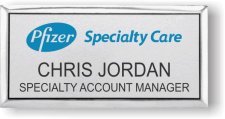 (image for) Pfizer Specialty Care Silver Executive Badge