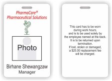 (image for) PharmaCare Photo ID Badge
