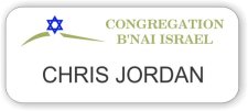 (image for) Congregation B'Nai Israel White Badge