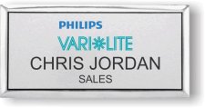 (image for) Philips Vari-Lite Silver Executive Badge