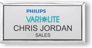 (image for) Philips Vari-Lite Silver Executive Badge