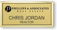 (image for) Phillips & Associates Real Estate Gold Executive Badge
