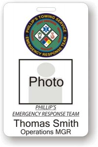 (image for) Phillip\'s Towing Photo ID Badge