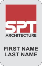 (image for) SPT Architecture Shaped Silver badge