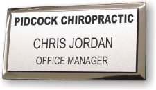 (image for) Pidcock Chiropractic Silver Executive Badge