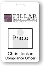 (image for) Pillar Equipment Services Photo ID Badge