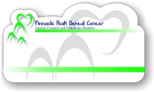 (image for) Pinnacle Peak Dental Center White Shaped Badge