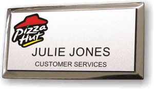 (image for) Pizza Hut Logo 1 Silver Executive Badge