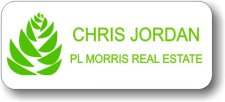 (image for) PL Morris Real Estate White Badge