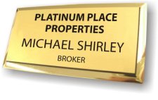(image for) Platinum Place Properties Executive Gold Badge