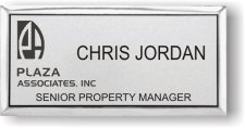 (image for) Plaza Associates, Inc. Silver Executive Badge