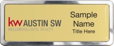 (image for) Keller Williams Austin SW Polished Prestige Gold Badge