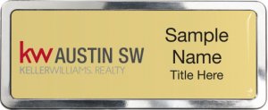 (image for) Keller Williams Austin SW Polished Prestige Gold Badge