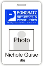 (image for) Pongratz Orthotics & Prosthetics Photo ID Badge