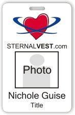 (image for) Pongratz Orthotics & Prosthetics Sternal Vest Photo ID Badge