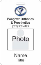 (image for) Pongratz Orthotics & Prosthetics Photo ID Vertical badge