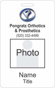 (image for) Pongratz Orthotics & Prosthetics Photo ID Vertical badge