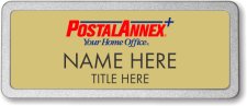 (image for) Postal Annex Gold Pebbled Frame Prestige Badge