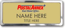 (image for) Postal Annex Gold Polished Frame Prestige Badge