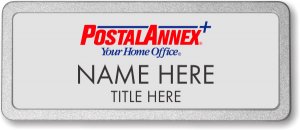 (image for) Postal Annex Silver Pebbled Frame Prestige Badge