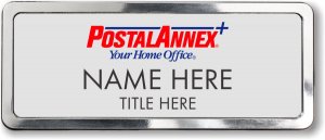 (image for) Postal Annex Silver Polished Frame Prestige Badge