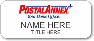 (image for) Postal Annex Standard White Badge