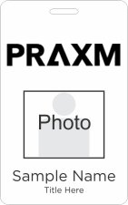 (image for) Praxm Photo ID Vertical badge